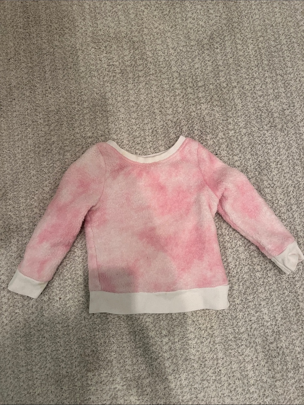 Cat & Jack Pink tie dye Pullover - 18m